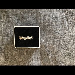 Tarnished flower ring